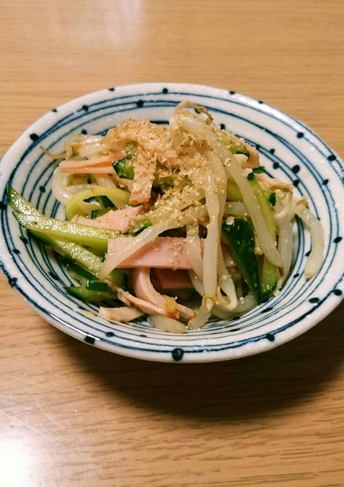 もやしときゃうりとハムの中華サラダ-レシピのメイン写真