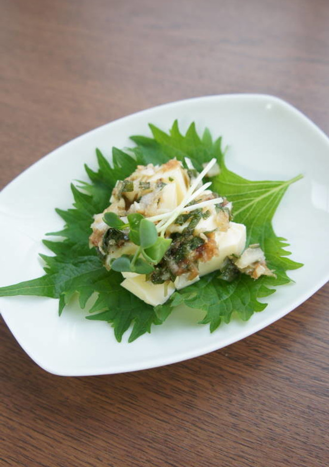 ６Pチーズ　薬味タレ和え　簡単おつまみ-レシピのメイン写真