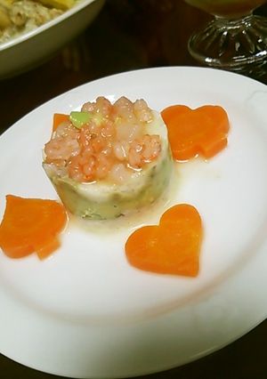 アボカド×ポテトのセルクルサラダ-レシピのメイン写真