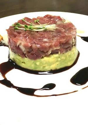 アボカドとマグロのタルタルセルクル-レシピのメイン写真