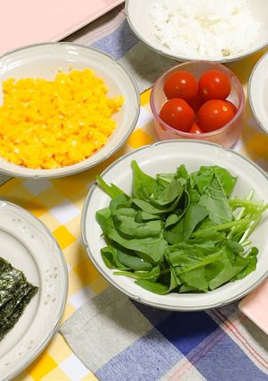 三色手巻き寿司-レシピのメイン写真