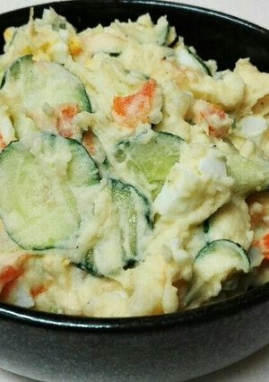 一手間加えたポテトサラダ-レシピのメイン写真