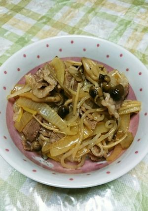 ごぼう入りでおいしい牛丼-レシピのメイン写真