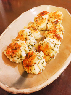 梅シソ風味のはんぺんふわふわ焼き-レシピのメイン写真