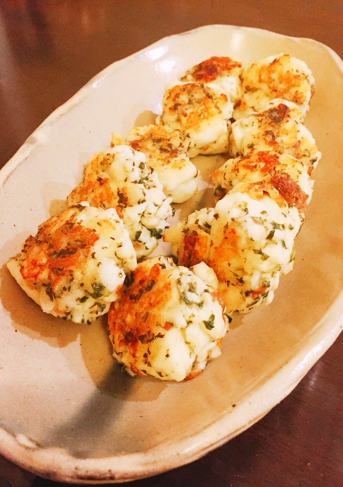 梅シソ風味のはんぺんふわふわ焼き-レシピのメイン写真