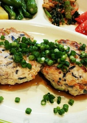 とことんヘルシー！鶏ハンバーグ♪-レシピのメイン写真