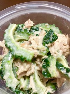 ゴーヤとツナの和え物-レシピのメイン写真
