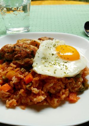 炊飯器で作る☆スパイシージャンバラヤ-レシピのメイン写真