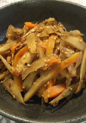 初めてでも簡単♪基本のきんぴらごぼう-レシピのメイン写真
