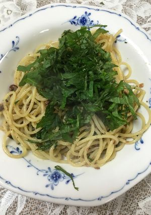 アンチョビと大葉のパスタ-レシピのメイン写真