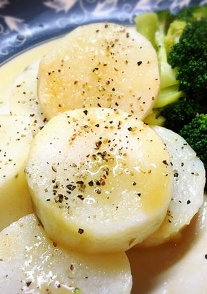 レンジでホクホク☆長芋とブロッコリー-レシピのメイン写真