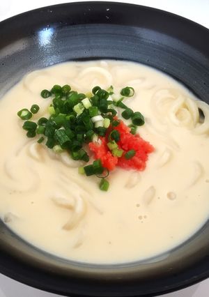 簡単♪明太子(たらこ)クリームうどん-レシピのメイン写真