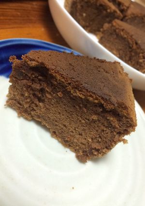 だんご粉でチョコレートシフォンケーキ*-レシピのメイン写真
