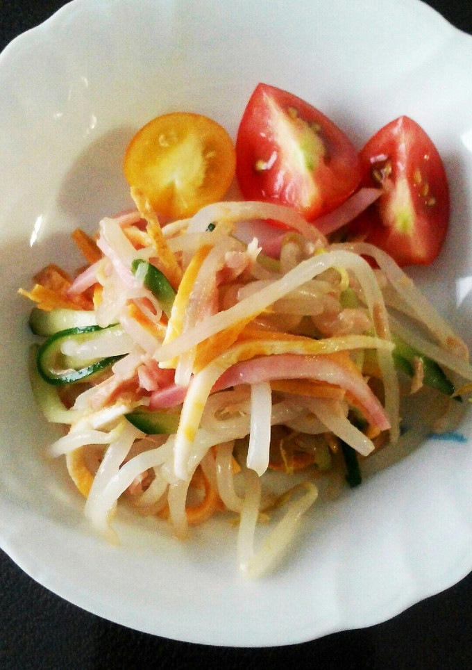 もやしの冷し中華風サラダ-レシピのメイン写真