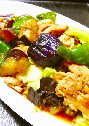 豚こま･なす･ピーマン･キャベツの焼肉風-レシピのメイン写真