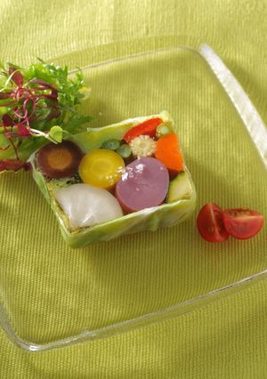 見た目も美しい野菜のテリーヌ-レシピのメイン写真