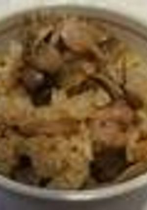 鳥舞茸おこわ-レシピのメイン写真
