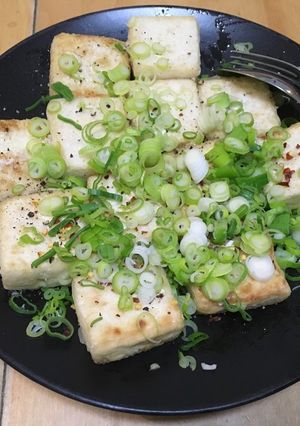 お豆腐のネギ塩胡椒-レシピのメイン写真