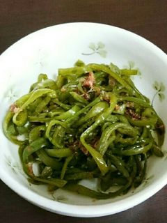 夏の常備菜☆ピーマンのめんつゆ煮-レシピのメイン写真