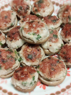 大葉入り♪椎茸の肉詰め-レシピのメイン写真