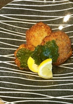 フードプロセッサーで手軽に鯵のつみれ揚げ-レシピのメイン写真