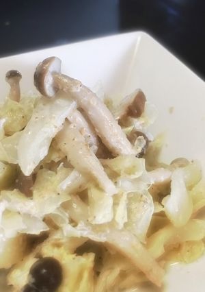 レンジで☆キャベツとしめじのサラダ☆-レシピのメイン写真