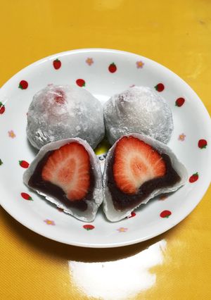 苺大福-レシピのメイン写真