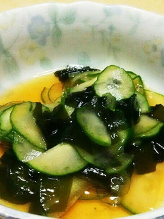 きゅうりとワカメの酢の物-レシピのメイン写真