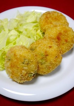 初めてでも簡単♪枝豆ベーコンコロッケ-レシピのメイン写真