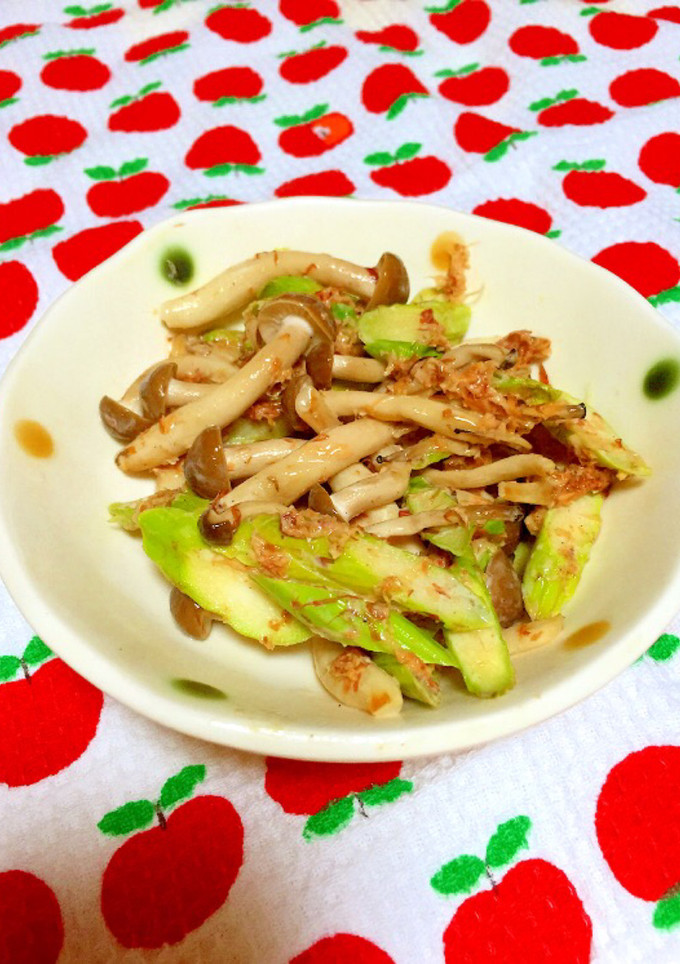 お弁当に！アスパラきのこのおかマヨ炒め♪-レシピのメイン写真