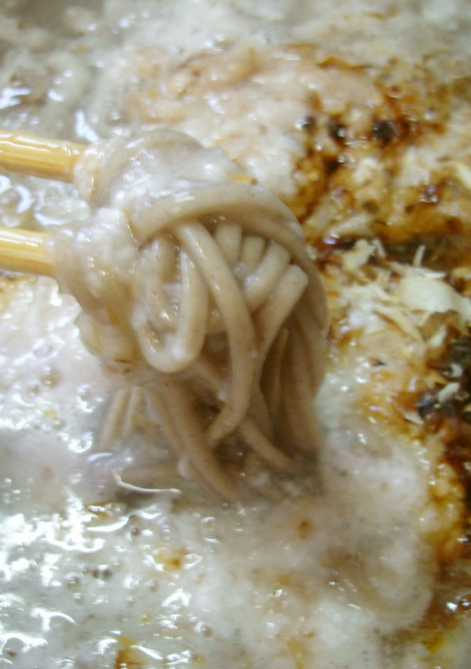 最速の山芋とろろのそば湯蕎麦-レシピのメイン写真