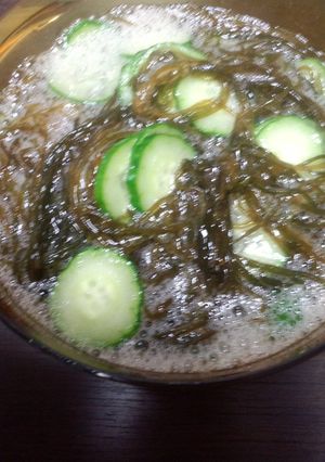 生モズクの酢の物-レシピのメイン写真