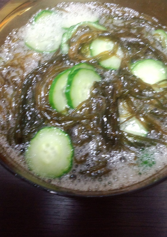 生モズクの酢の物-レシピのメイン写真