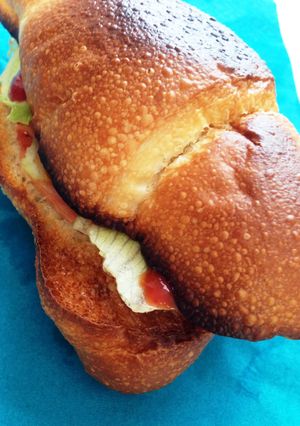 西友塩パン 簡単3Step!トースト朝食-レシピのメイン写真