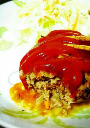 肉汁ジュワ～♪我が家の絶品ハンバーグ！-レシピのメイン写真
