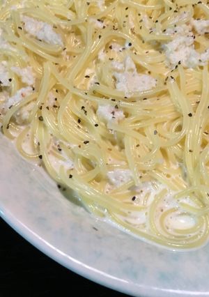 超簡単!カニクリームパスタ-レシピのメイン写真