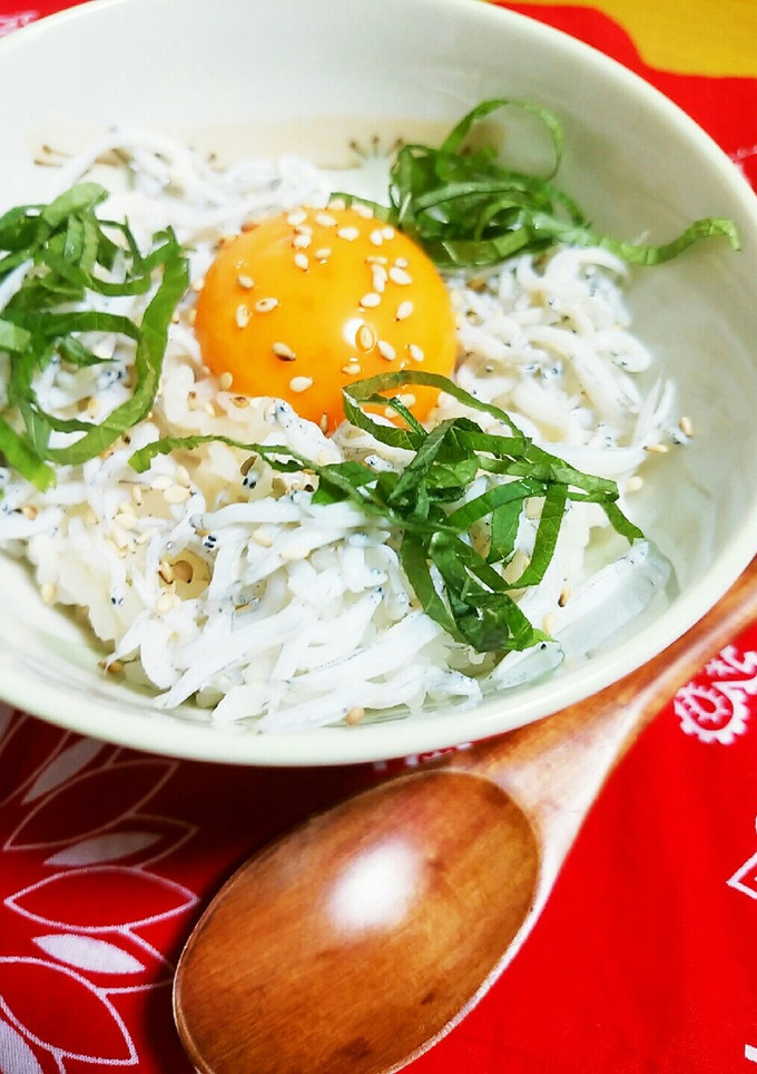 シンプルだけど旨い！釜揚げしらす丼-レシピのメイン写真