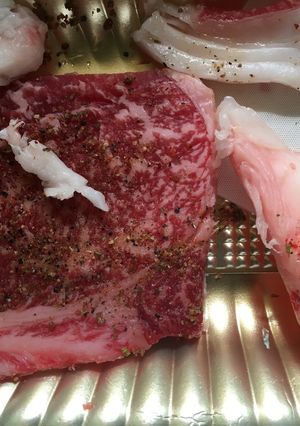 ステーキの脂身を☆牛脂に-レシピのメイン写真