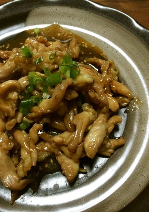 簡単うまい。鶏せせり肉の照り焼き。-レシピのメイン写真
