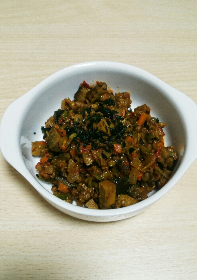 高野豆腐とごぼうの和風カレー-レシピのメイン写真