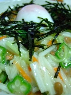 ツルっとサラダ丼-レシピのメイン写真