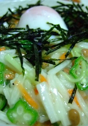 ツルっとサラダ丼-レシピのメイン写真