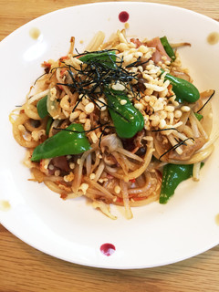 超簡単!バター香る醤油焼きうどん-レシピのメイン写真