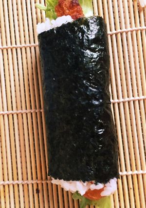 大判海苔も巻きすも不要！海老フライ巻-レシピのメイン写真
