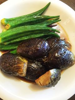 なすとおくらの簡単煮浸し-レシピのメイン写真