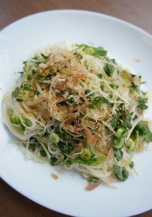 薬味たっぷり柚子胡椒タレで、素麺和え-レシピのメイン写真