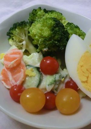 どこにでもあるサラダです-レシピのメイン写真