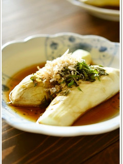 蒸し茄子の薬味ソース【レモン酢】-レシピのメイン写真