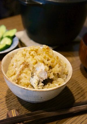 STAUBで！鮎ご飯-レシピのメイン写真