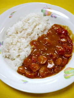 レンジで簡単!2分カレー☆カレー粉~-レシピのメイン写真